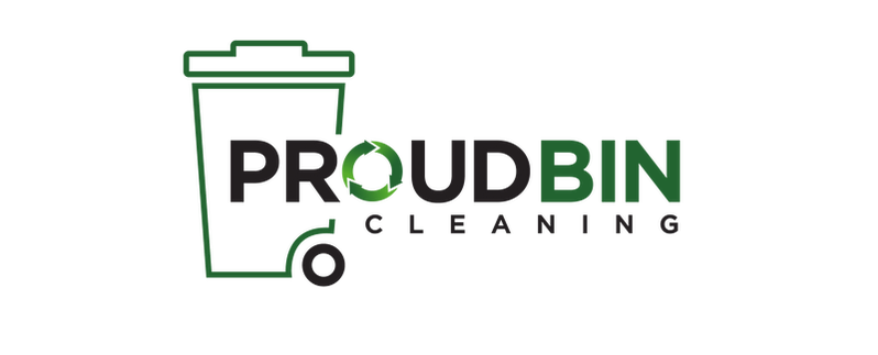 Proud Bin Cleaning Logo, Waste, Bin, Cleaning, Services.